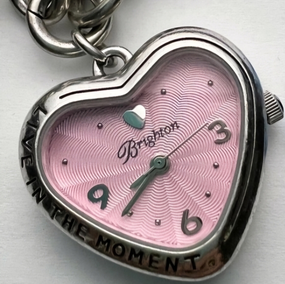 BRIGHTON SILVER plated bracelet WATCH - Picture 2 of 4